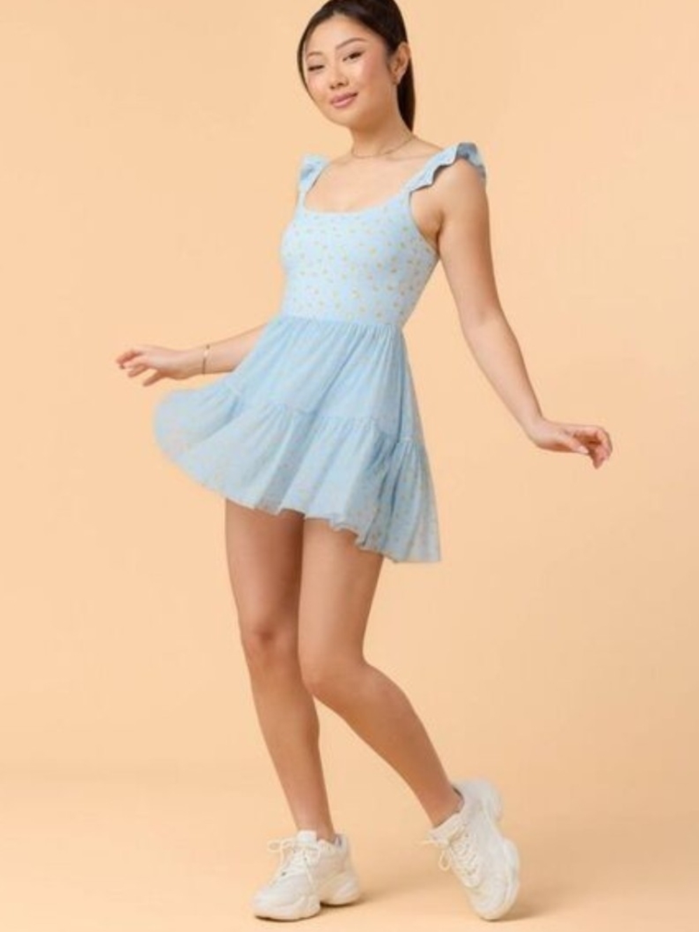 Blogilaties Mommy And Me Ballerina Dress In Blue Citrus